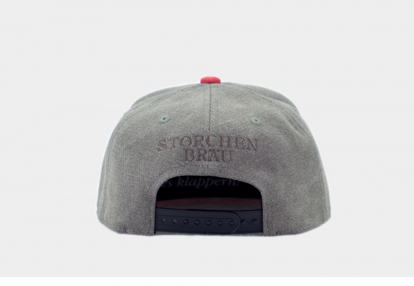 "Storchenbräu" - grau (Snapback)